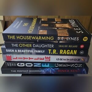 Stack of Mystery and Thriller Books